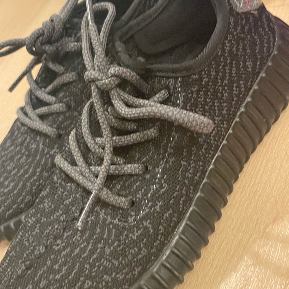Adidas Yeezy Boost 350 Pirate Black 2016 release Men’s size 5 Good Condition - Picture 7 of 9